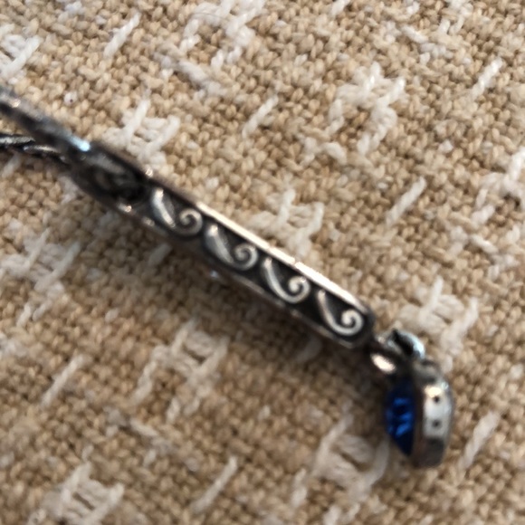 Brighton "A Day Of Love" Blue Swarovski Crystal  Pendant Necklace - Picture 7 of 16